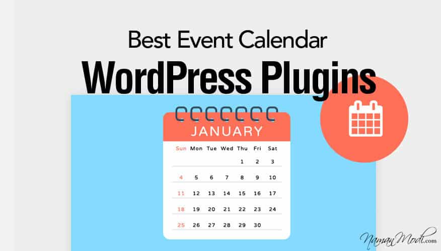 Best Event Calendar WordPress Plugins NamanModi