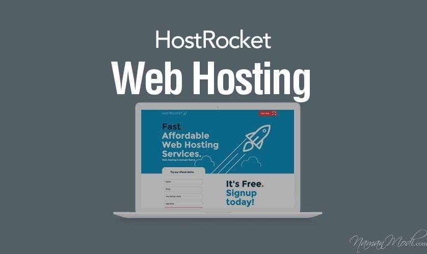 HostRocket Web Hosting NamanModi Banner Main