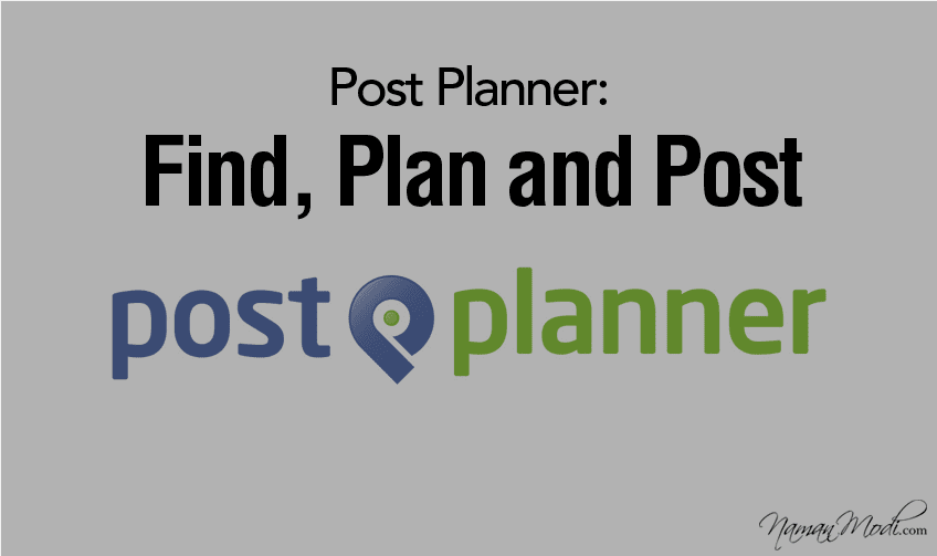 find plan post banner