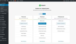 Jetpack Pricing and Support