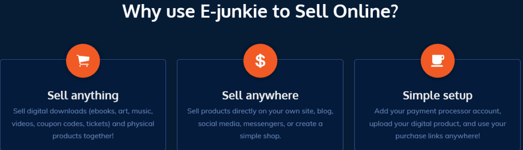 ejunkie features